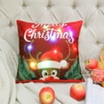 thumbnail image 6 of Elainilye LED Christmas Pillows with Lights Short Printed Sofa Cushions for Holiday Gifts Home Decor Festive Throw, 6 of 6