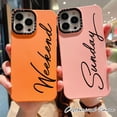 thumbnail image 3 of Funda De Silicona Para iPhone 11 12 Pro 13 14 Max 14 Plus Parachoques Suave Nombre Personalizado, 3 of 4