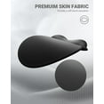thumbnail image 3 of Alfombrilla de ratón Laborio ergonómica con reposamuñecas para portátil, color negro, 3 of 8