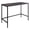 Brown, variant on Scranton & Co 42" Desk in Campanula White with Steel Metal Frame