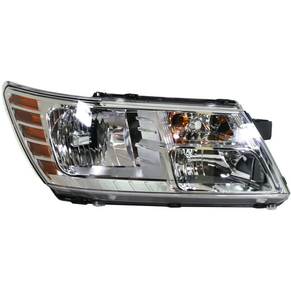 Replacement REPD100119 Headlight Compatible With 2009-2020 Dodge Journey Right Passenger Halogen With bulb(s)