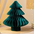 thumbnail image 2 of Decorative Folding Honeycomb Paper Tree Desktop Ornament Approximately 12 Inches High, Kindergarten Activity Prop Classroom Party Table Decor,C, 2 of 3