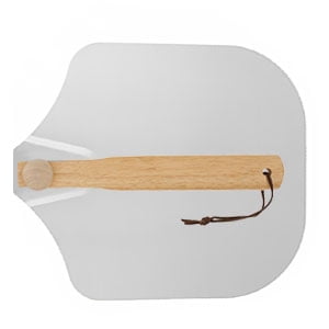 

Gotydi Pizza Peel Metal Pizza Paddle Pizza Spatula with Foldable Wooden Handle Non-Stick Pizza Shovel for Pizza Oven Pizza Turning Tool for Baking Homemade Pizza Bread Cakes Biscuits