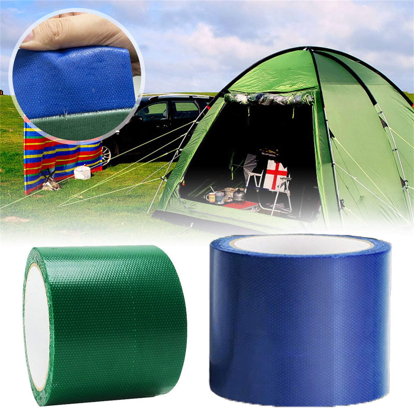 HBBKVI Canvas Tape Tent Repair Tape Canvas Repair Tape Sunscreen Tape Canvas Awning Tent