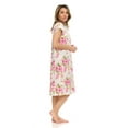 thumbnail image 5 of JEFFRICO Womens Nightgowns Sleepwear Soft Pajama Dress Nightshirts, 5 of 9