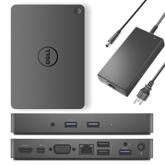 Open Box Dell WD15 USBC Docking Station with 130W AC Adapter