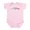 Petal Pink, variant on CafePress - Turbo Infant Bodysuit - Baby Light Bodysuit, Size Newborn - 24 Months