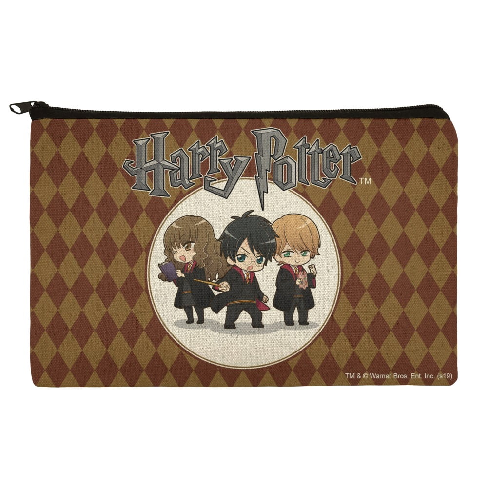 Harry Potter Anime Characters Pencil Pen Organizer Zipper Pouch Case