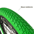 thumbnail image 2 of Bicicleta Infantil Rodada 20 Kubor NEON Verde, 2 of 6