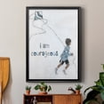 thumbnail image 6 of Boy Flying Kite Premium Framed Print - Ready to Hang, 6 of 9