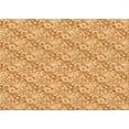 thumbnail image 1 of Ahgly Company Tapis d'Intérieur Lavables en Machine Rectangle Transitionnel Jaune Orange, 6' x 9', 1 of 7