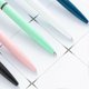 thumbnail image 2 of Quick-Drying Ink Retractable Ballpoint Pen Metal Rollerball 1.0mm Bullet Tip Black Gel Ink Writing Pen for School Supplies, 2 of 5