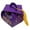 Purple, variant on CHELIASD 10Pcs Graduation Cap Gift Boxes with Tassel, Class of 2026 Graduation Candy Boxes Centerpieces for Tables Party Decorations, Mini Treat Chocolate Box Graduate Favors Supplies