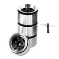 thumbnail image 3 of segolike 1 Inch Tire Wheel Replacement Professional Metal Wheel Rim RC Metal Hub for 1/18 black, 3 of 8