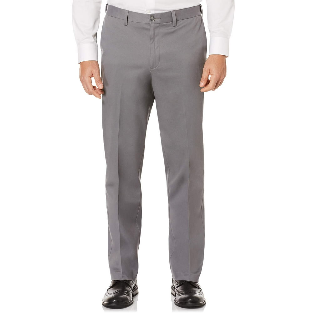 Savane - Savane Men's Flat Front Ultimate Performance Chino Pants ...