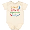 thumbnail image 3 of Inktastic Future Lawyer Boys Girls Attorney Boys or Girls Baby Bodysuit, 3 of 5