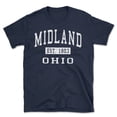 thumbnail image 1 of Midland Ohio Classic Established Men's Cotton T-Shirt, 1 of 1