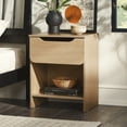 thumbnail image 4 of Walker Edison Modern Scandi 1-Drawer Nightstand, Riviera, 4 of 19