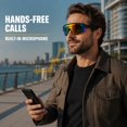 thumbnail image 5 of GenXenon Bluetooth Cycling Sunglasses for Men Women,Sports Audio Glasses with Polarized UV400 Lenses,Open-Ear Speakers,Hands-Free Calls Music for Running Outdoor, 5 of 10