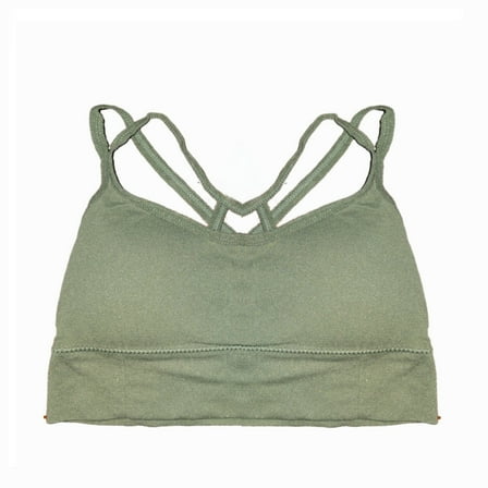 Alexki Seamless Sports Bra - Green - Size Small/Medium