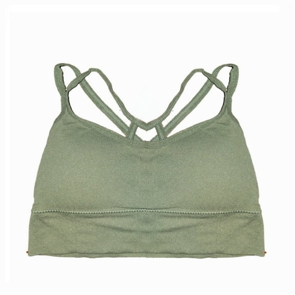 Alexki Seamless Sports Bra - Green - Size Small/Medium