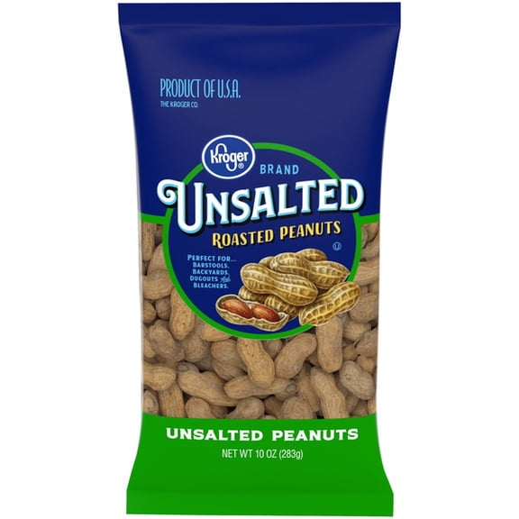 Kr Unsalted In-Shell Peanuts 10 oz