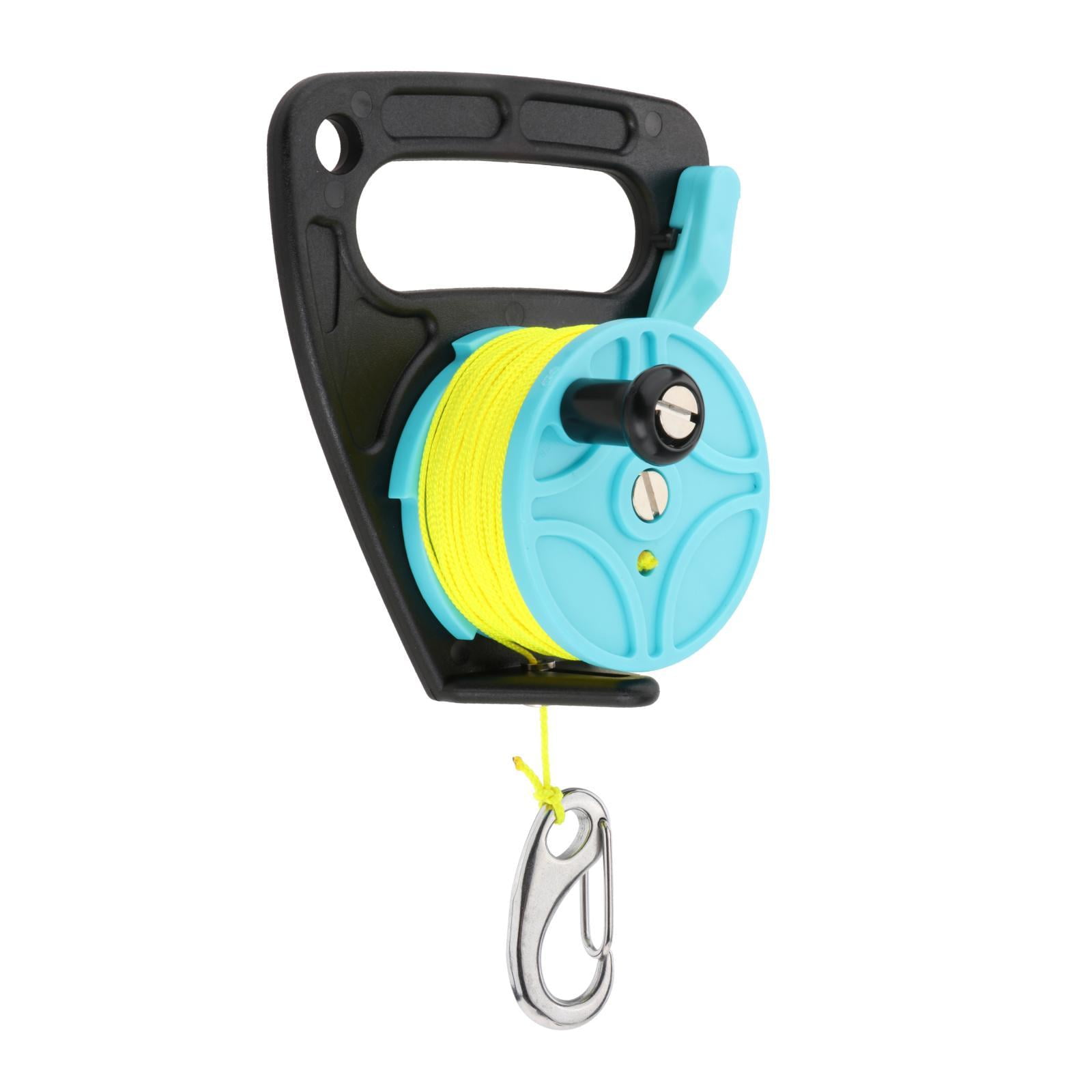 Multi Purposeheavy Duty Scuba Diving Reel with Handle Yellow Line with