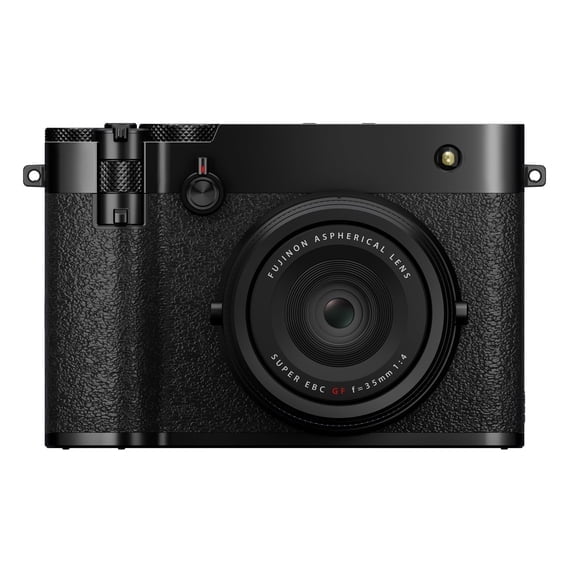 Restored FUJIFILM GFX100RF 102MP Medium-Format Digital Camera with 35mm F4 Lens, Black, International Model