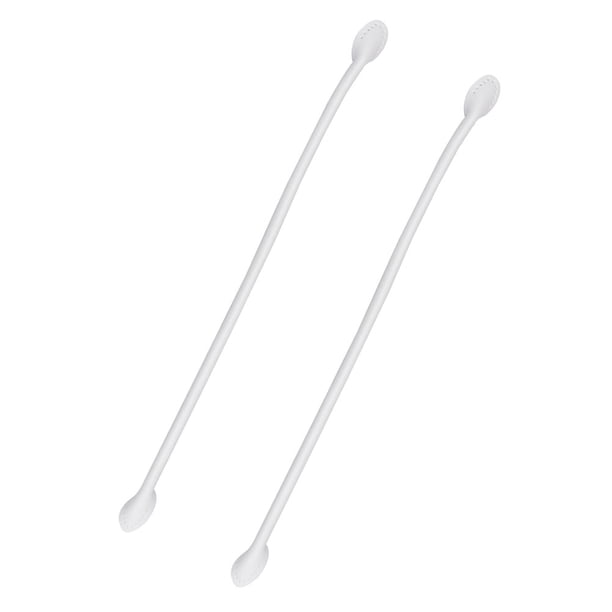 EeaseMX 1 par de asas de cuero de 50 cm para bolso de mano, correa de repuesto para coser, accesorios para bolsos gruesos, cinturón de costura (blanco)