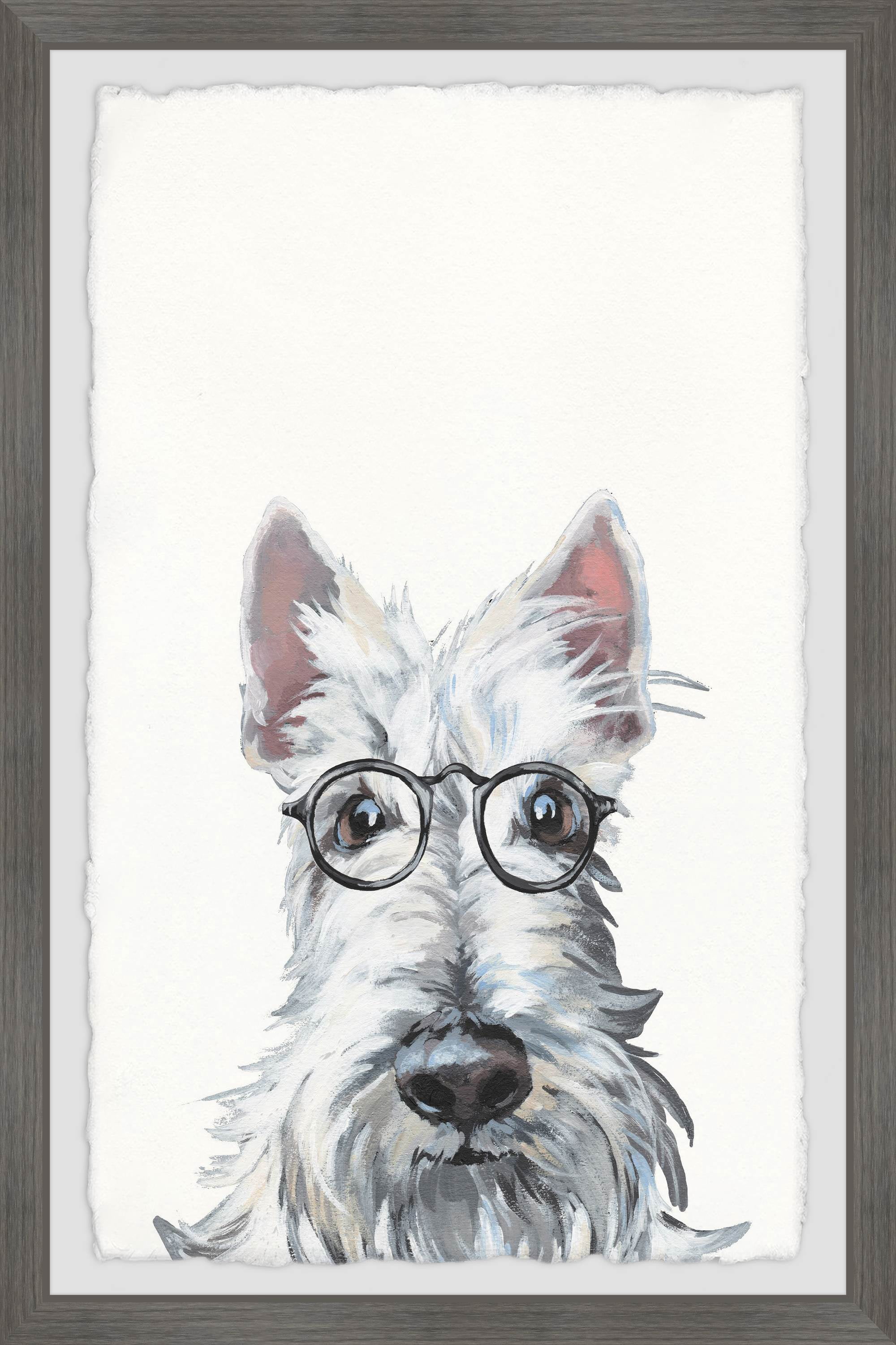 Marmont Hill "Perfectly Close" Framed Painting Art Print, 24.00" x 1.50"
