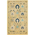 thumbnail image 2 of SAFAVIEH Evoke Milica Bordered Area Rug, Gold/Ivory, 3' x 5', 2 of 5