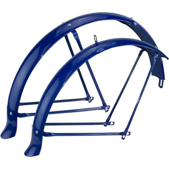 26" Fender Set Flared Standard Balloon 80mm Metallic Blue 422