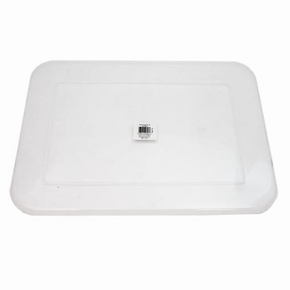 Clear Plastic Storage Bin Lid, Large - 6 Each
