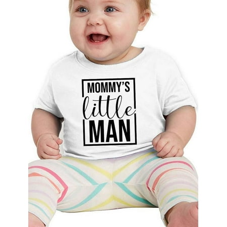 

Mommy s Little Man T-Shirt Infant -Smartprints Designs 18 Months