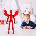 thumbnail image 5 of Fiudx Ofertas Relámpago Muñeca Súper Movible, Juguete De Bloques De Construcción Para Niños, Ensamblaje De Inteligencia Para Niños, Rompecabezas Para Adultos, Popular Para Niños Y Niñas, 5 of 5