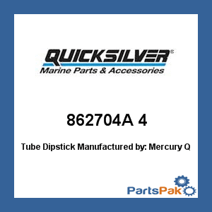 New Mercury Mercruiser Quicksilver Oem Part # 862704A 4 Tube-Dipstick