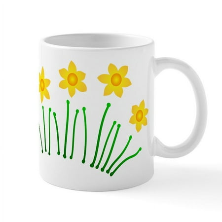 

CafePress - Daffodils!!! Mug - 11 oz Ceramic Mug - Novelty Coffee Tea Cup