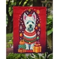 thumbnail image 3 of Westie Holiday Christmas Garden Flag 11.25 in x 15.5 in, 3 of 5