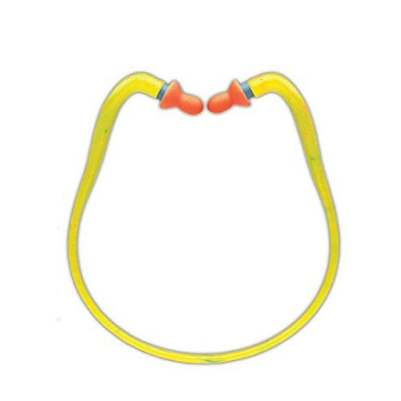 Howard Leight Quiet Band Inner-Aural Banded Earplugs, NRR 27, 10-Pairs (QB1HYG)