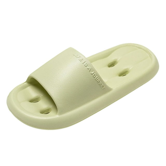 Fsqjgq Open Toe Sandals Shower Slides Bathroom shower Slippers Unisex Non-slip Quick Drying Slipper Home Slippers