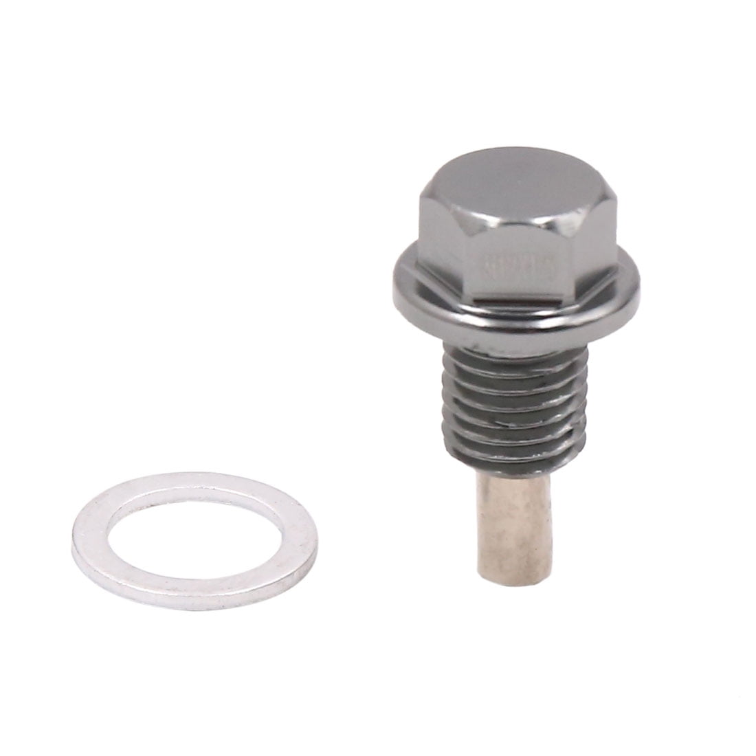 M12 x 1.25mm Thread Red Auto Car Oil Pan Drain Bolt Kit w