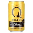thumbnail image 3 of Q Mixers Premium Tonic Water, Crisp & Dry, 24 pack, 7.5 Fl Oz Cans (180 Fl Oz Total) – Real Ingredients, Less-Sweet Mixer for Cocktails and Mocktails, 3 of 11