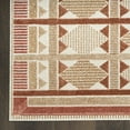 thumbnail image 4 of Nourison Nordic 8' x 10' Rust Modern Indoor Rug, 4 of 8