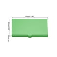 thumbnail image 2 of Professional Business Card Holder Aluminum Slim Pocket Credit Card Case, Blue, Green 2 Pack, 2 of 6