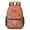Mushroom and Hand, variant on Mushroom and Lily Black Pattern 17" School Backpacks for Teens,Waterproof Oxford Fabric,S-Shape Padded Straps for School,Travel,Hiking,Camping