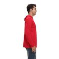 thumbnail image 3 of Zfeel Hooded Pullover for Men, Men's Active Hoodie, Moisture-Wicking & Lightweight, Red, M, 3 of 5