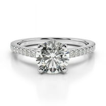 2.20 Ct Brilliant Round Cut Diamond Bridal Rings Solid 950 Platinum