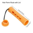 thumbnail image 3 of NOGIS 40 Pcs Perm Rods for Natural Hair Cold Wave Rods Hair Rollers for Women Hair Roller Curler Perm Rods for Long Medium Short Hair Plastic Cold Wave Rods Hairdressing Tool(Orange, 0.87 Inch), 3 of 8