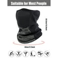 thumbnail image 5 of Sponeed Neck Warmer Half Face Cover Balaclavas Ski Mask Windproof Men Women Dark Gray, 5 of 6