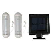 UsJiangM Split Solar Shed LED Lights Easy Installation LED Solar Lights for Garden Greenhouse Patio